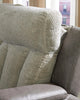 WhipLash Power Reclining Loveseat with Console