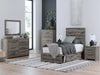 Graystorm Bed with Storage