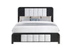 Beckett White/Black Bed