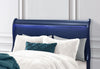 Charlie Blue Queen Bed, Dresser, Mirror and 2 Nightstands