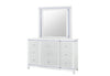 Alina White Mirror with LED