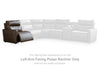 ModZ Power Reclining Sectional with Audio Consoles