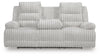 Rhines Falls Power Reclining Sofa with Drop Down Table
