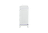 Alina White Dresser with LED