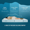 Artemisia 6" Memory Foam Mattress White