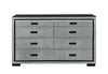 Isabella Grey Dresser with LED