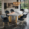 Northwich 7 Pc. Dining Table Set W/ Black Chair