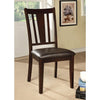 Bridgette I Espresso Side Chair (2/CTN)