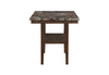 D4355 BROWN BAR TABLE