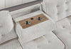 U0707 CHALK REVERSIBLE SOFA BED