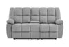 U6000 SMOKE CONSOLE RECLINING LOVESEAT