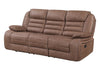 U2250 BROWN RECLINING SOFA