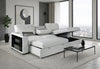 U0212 BLANCHE SILVER PULL OUT SOFA BED