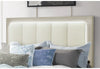 EMMA NATURAL/WHITE KING BED WITH LED AND USB