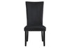 D03 DINING TABLE +6 D03 DINING CHAIRS BLACK