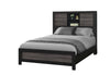 LISBON GREY/BLACK BOOKCASE FULL BED