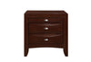 LINDA NEW MERLOT NIGHTSTAND