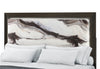 HARMONY BROWN QUEEN BED WITH LED