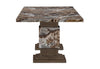 D12 BROWN DINING TABLE