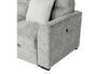 U9401 NICKEL SOFA BED SECTIONAL WITH 3 PILLOWS