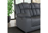 U7068 GREY 10 PWR REC SOFA/PWR CON REC LOVESEAT WITH LED