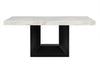 D02 DINING TABLE + 8 D03 BLACK DINING CHAIRS