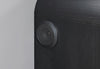 BECKETT WHITE/BLACK NIGHTSTAND WITH LED, COOLER AND SPEAKER