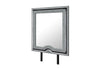 ISABELLA GREY MIRROR WITH LED