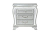 ARIA SILVER NIGHTSTAND WITH LED