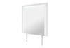 NAOMI SILVER MARBLE MIRROR WITH LED