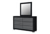 EMMA BLACK/GREY MIRROR