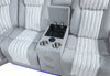 U8000 GREY P2 SECTIONAL WITH LED