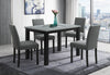 D8112 DINING TABLE WITH 4 D8112 DINING CHAIRS