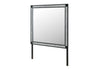 SOLEIL CHARCOAL MIRROR