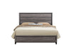KATE FOIL GREY QUEEN BED, DRESSER, MIRROR, NIGHTSTAND