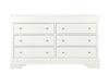 POMPEI METALLIC WHITE DRESSER