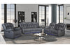 U7068/U7069 GREY 10 PWR REC SOFA/PWR CRLS W/LED & IMMERSE SPKR/PWR REC