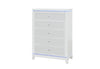ALINA WHITE CHEST W/ LED