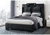 OSCAR BLACK QUEEN BED NO WOOD TRIM