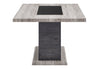 D8030 DINING TABLE WITH STORAGE DRAWERS AND STORAGE DOOR