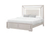 CLARA BEIGE FULL BED WITH LED