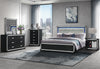 SOLEIL CHARCOAL QUEEN BED GROUP WITH COOLER AND SPEAKER