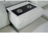 U0212 BLANCHE SILVER PULL OUT SOFA BED