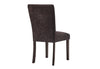 D8212 BROWN DINING CHAIR