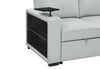 U0212 BLANCHE SILVER PULL OUT SOFA BED