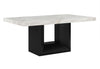 D02 DINING TABLE + 4 D03DC BLACK