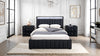 Farese Queen Bed w/ 2 Nightstands