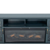 Fidel 74'' TV Console w/ Electric Fireplace