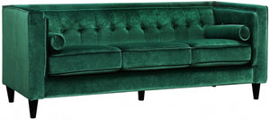 Meridian Taylor Velvet Sofa in Green 642Green-S image