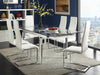G106281 Contemporary Wexford Chrome Dining Table image